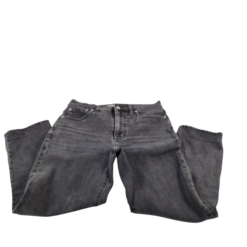 Madewell The Perfect Vintage Jean Charcoal Grey Wash Denim Size 27